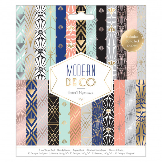 Paper Pad 6x6 - Modern Deco